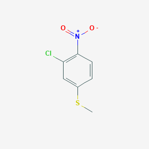 Struktur - 2-chloro-4-(methylsulfanyl)-1-nitrobenzene, ≥95%