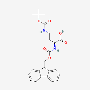 Struktur - Fmoc-Dab(Boc)-OH, 97%