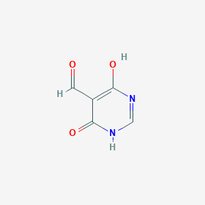 Struktur - 4,6-Dihydroxy-5-formylpyrimidine, 95%