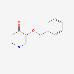 Struktur - 3-(Benzyloxy)-1-methylpyridin-4(1H)-one, 95+%