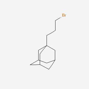 Struktur - 1-(3-Bromopropyl)tricyclo[3.3.1.13,7]decane
