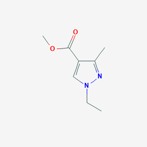 Struktur - methyl 1-ethyl-3-methyl-1H-pyrazole-4-carboxylate