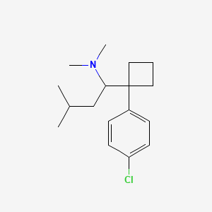 Struktur - (±)-Sibutramine